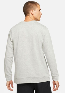 Мужская теннисная кофта Nike Dri Fit LS Crew M - серый