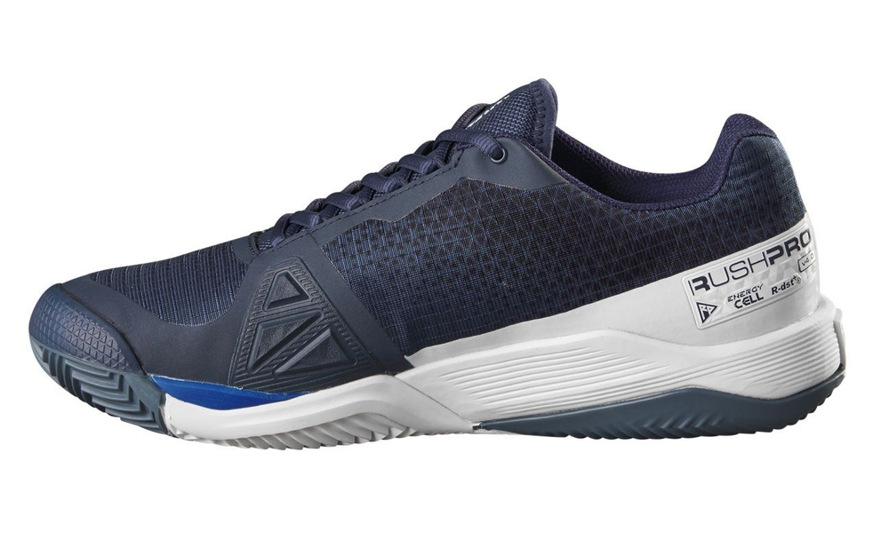 Теннисные кроссовки Wilson Rush Pro 4.0 Clay - navy blazer/white/lapis blue - White Blue