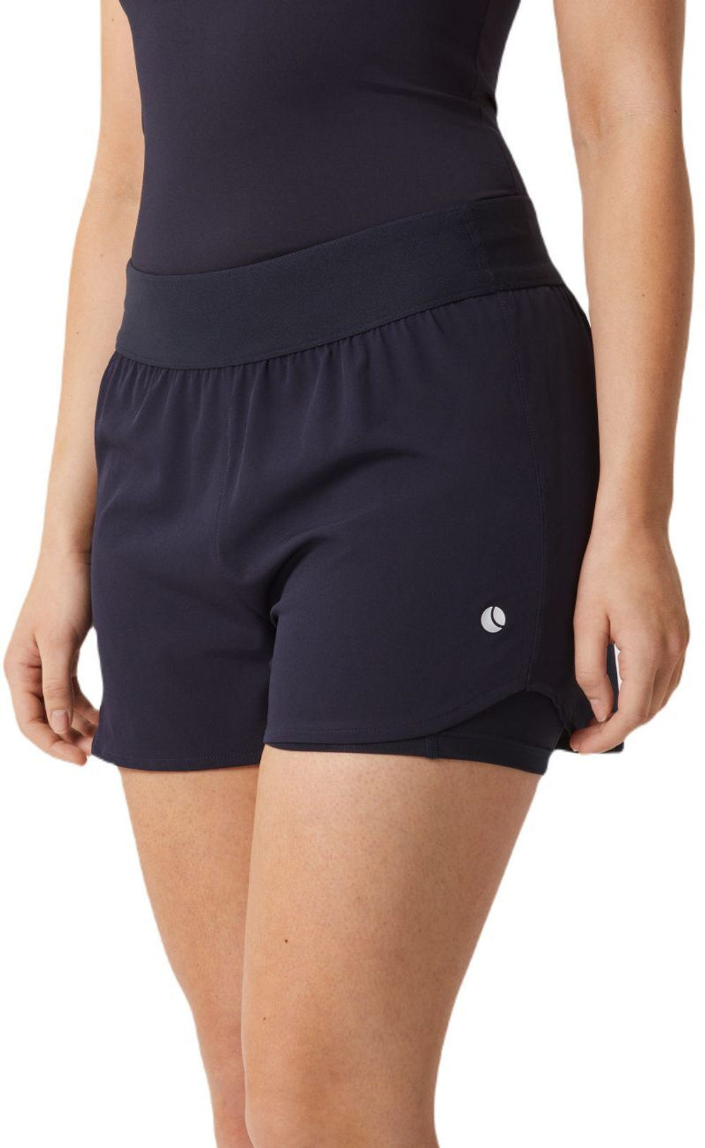 Женские Шорты теннисные Bjorn Borg Ace Shorts 2в1 - ночное небо
