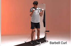 Функциональный тренажер с интерактивным зеркальным дисплеем Splan E+