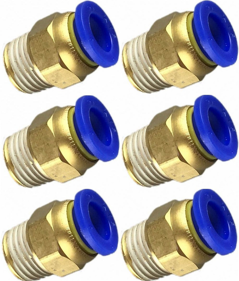 Фитинг с быстросьёмом 6мм (большой) /25шт