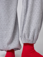 Пижама с брюками и лонгсливом " сердечки"