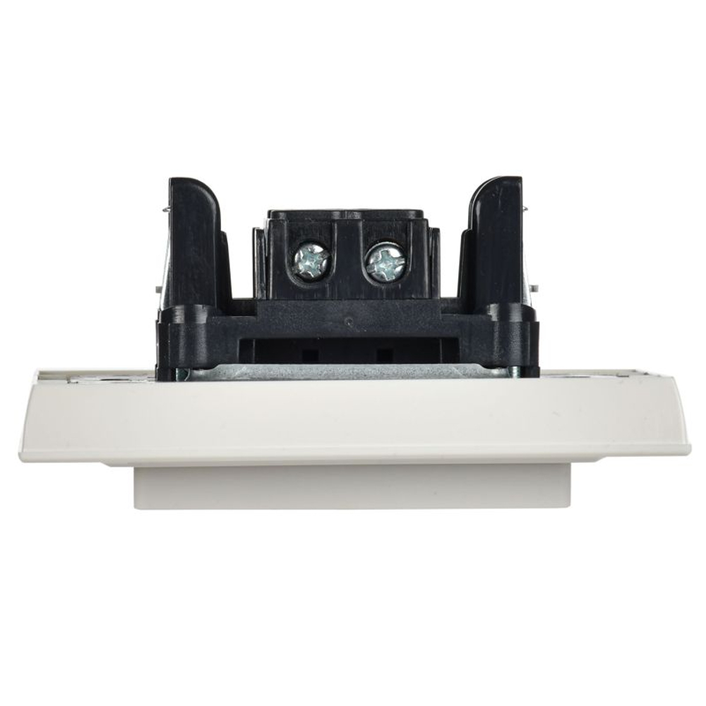 Выключатель 1-кл. СП BRITE ВСР10-1-0-БрБ 10А в сборе бел. IEK BR-V10-0-10-K01-F