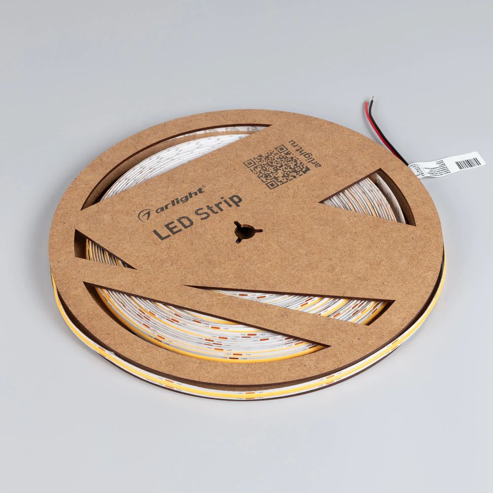 Светодиодная лента COB-X480-8mm 24V Warm3500 (10 W/m, IP20, 20m PRO REEL) (Arlight, -) 047753