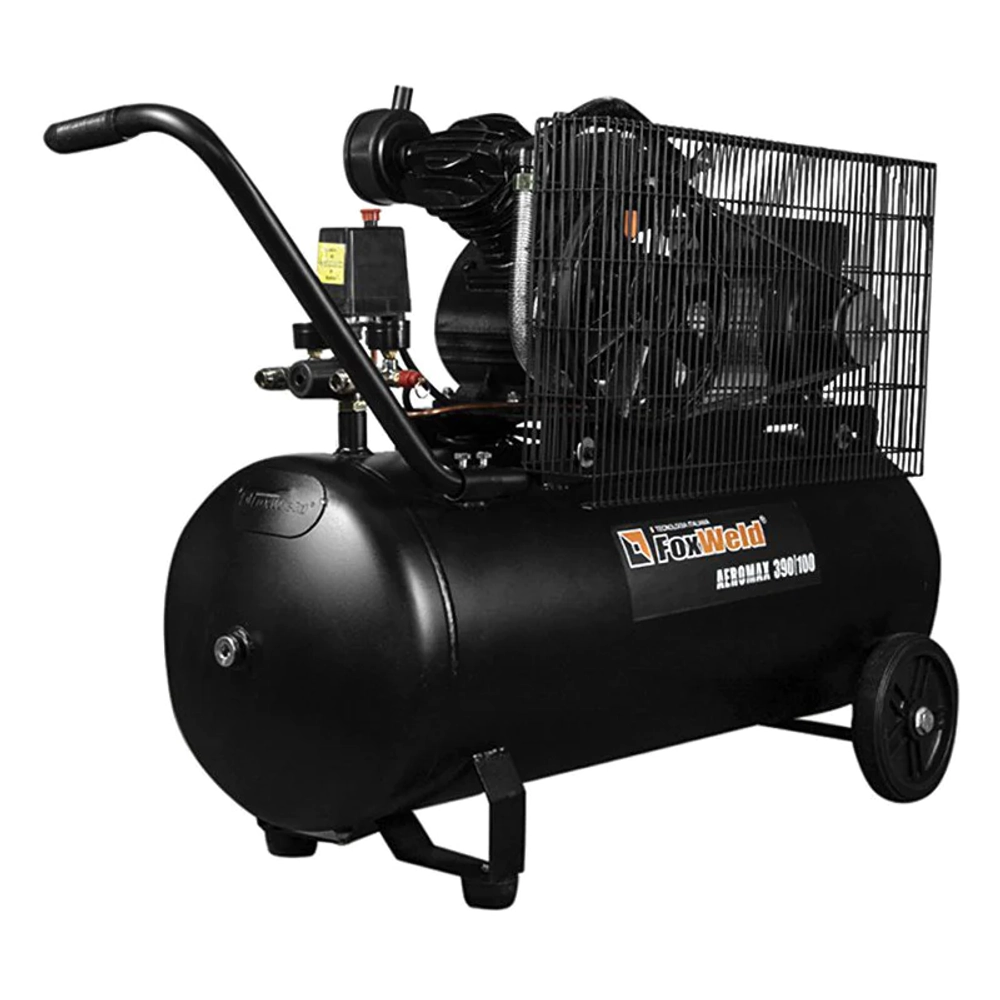 FoxWeld AEROMAX 390/100 масляный ременной компрессор 7290