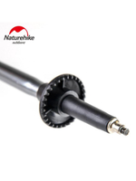 Палка треккинговая Naturehike ST 01 6061 (3-секции) NH17D001-Z (62-135cm) золото