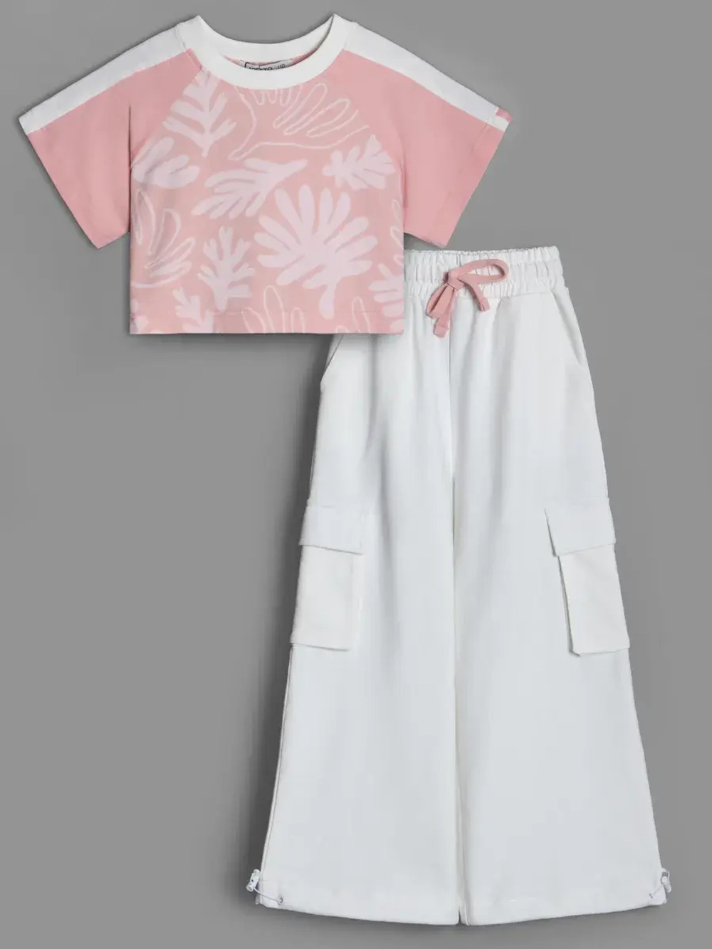 Костюм для девочки, футболка и брюки