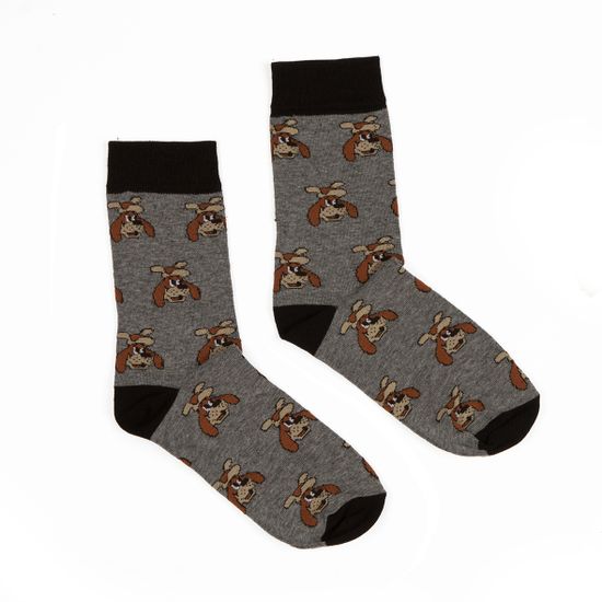 Носки ЗАПОРОЖЕЦ Шарик Серый