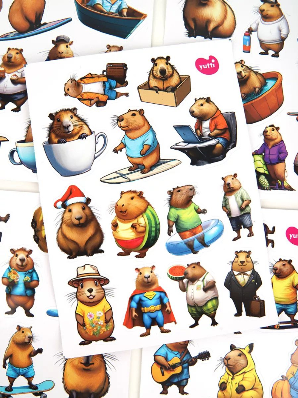 Наклейки детские на телефон мышки