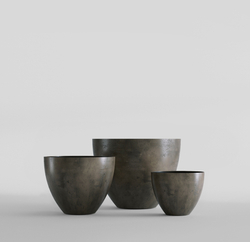 Кашпо, коллекция КОНКРИТ, форма УПОН