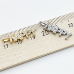 Подвеска Happy, цвет золото, размер 25*6 мм, цена за 1 шт