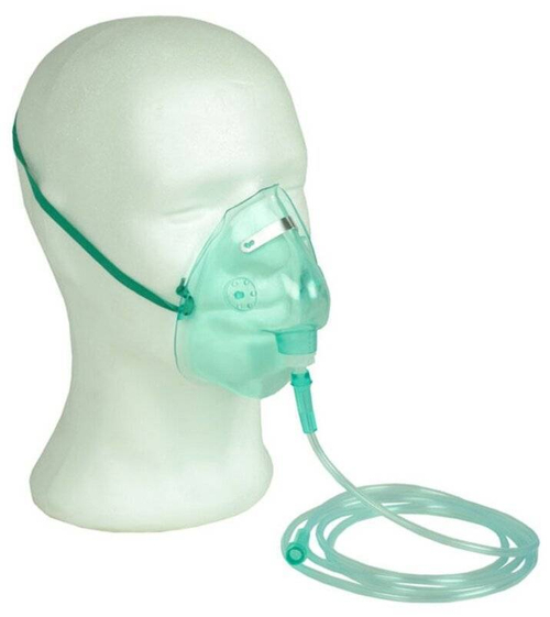 Маска кислородная с трубкой