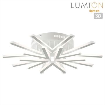 Потолочный светильник с пультом ДУ 80W 3000-4000-6000К 8029/80CL белый Ledio Alberta Lumion