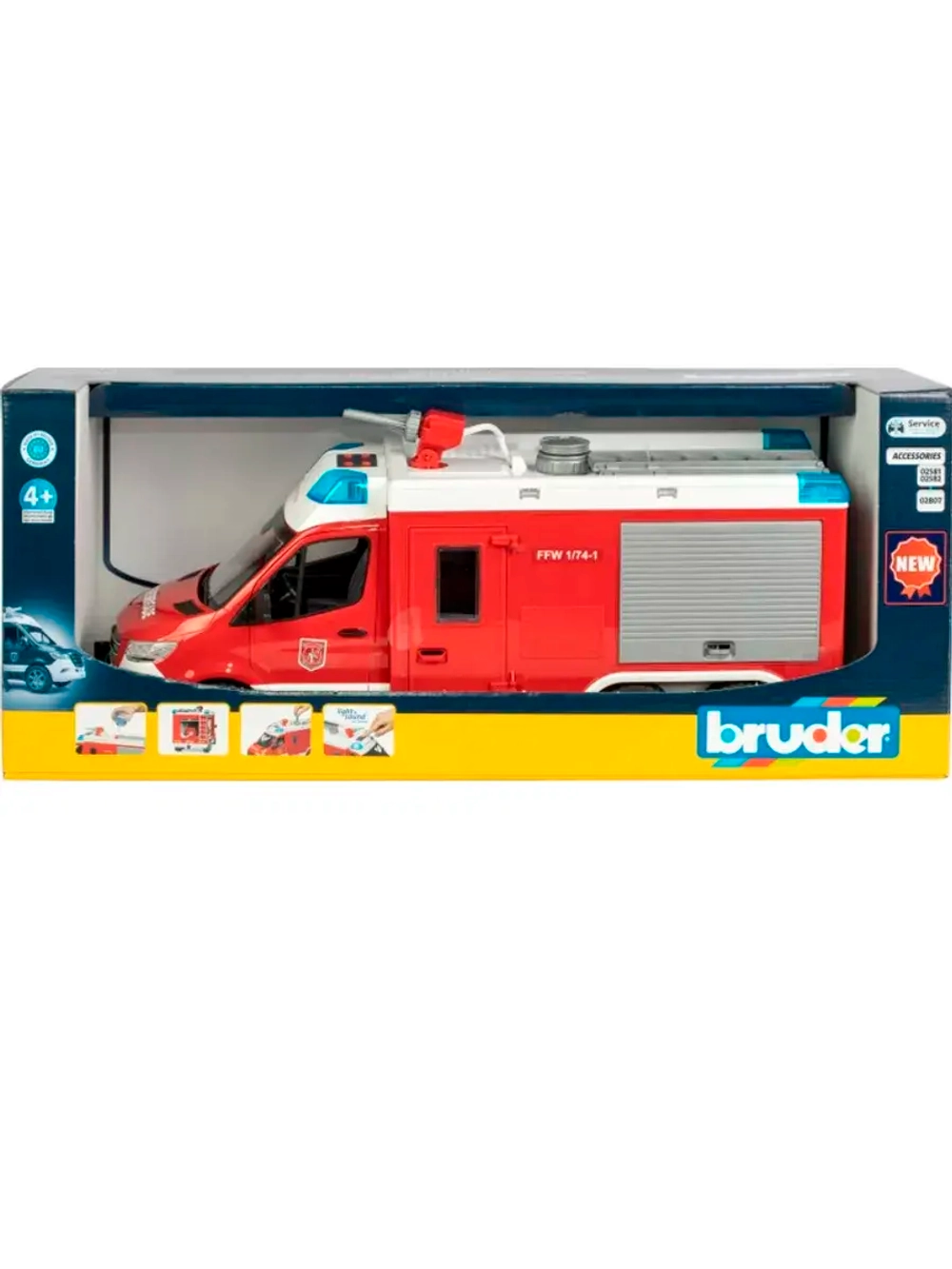 Пожарная машина MB Sprinter Bruder 02680