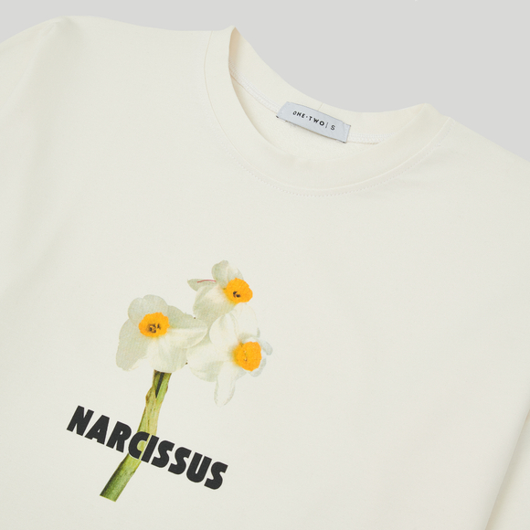 T-shirt NARCISSUS Coconut Milk