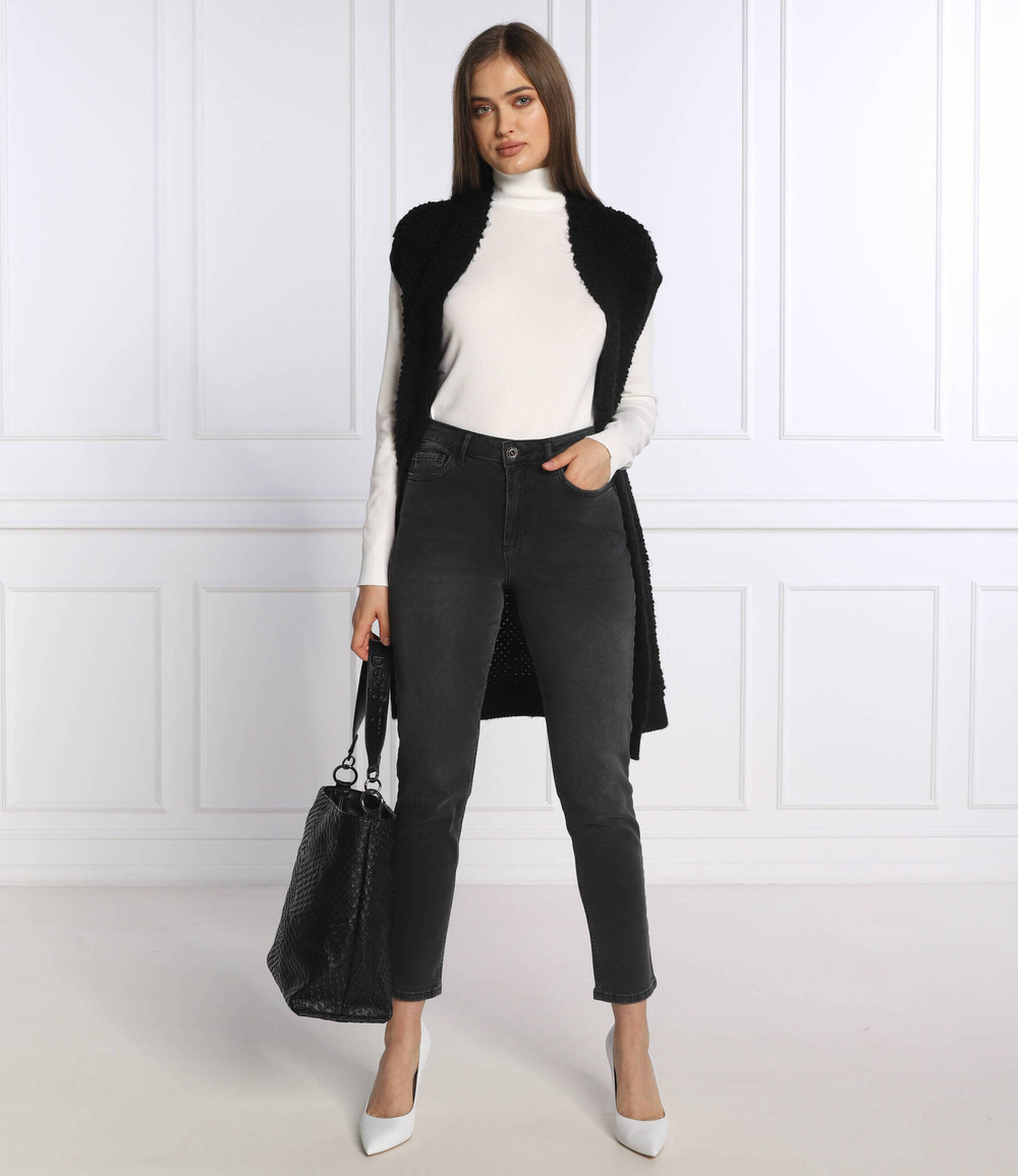 Jeansy Liu Jo - графитовый(UF2034 D4391)