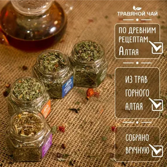 Подарочный набор из 4х видов чая