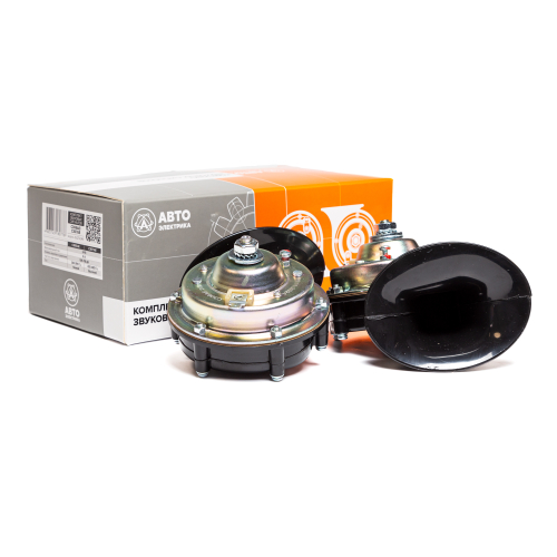 С306/307 AE Сигнал звуковой, КамАЗ, МАЗ, УРАЛ, 24 В (комплект низкий тон/высокий тон) АвтоЭлектрика