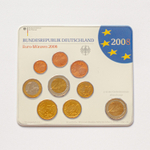 Germany 2008 Year Set (G: Karlsruhe) + 2 Euro: "St. Michaelis' Church (Hamburg)"