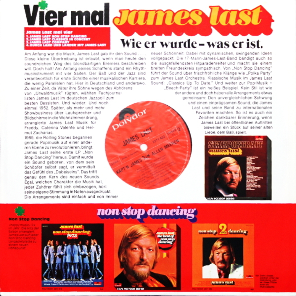 James Last / Kapt'n James Auf Allen Meeren (LP)