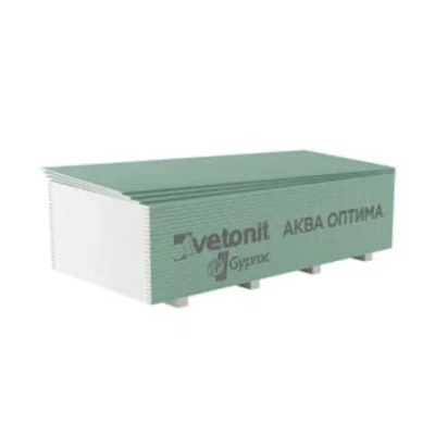 Гипсокартон ГКЛВ /12,5х1200х2500 / Vetonit "Аква Оптима"