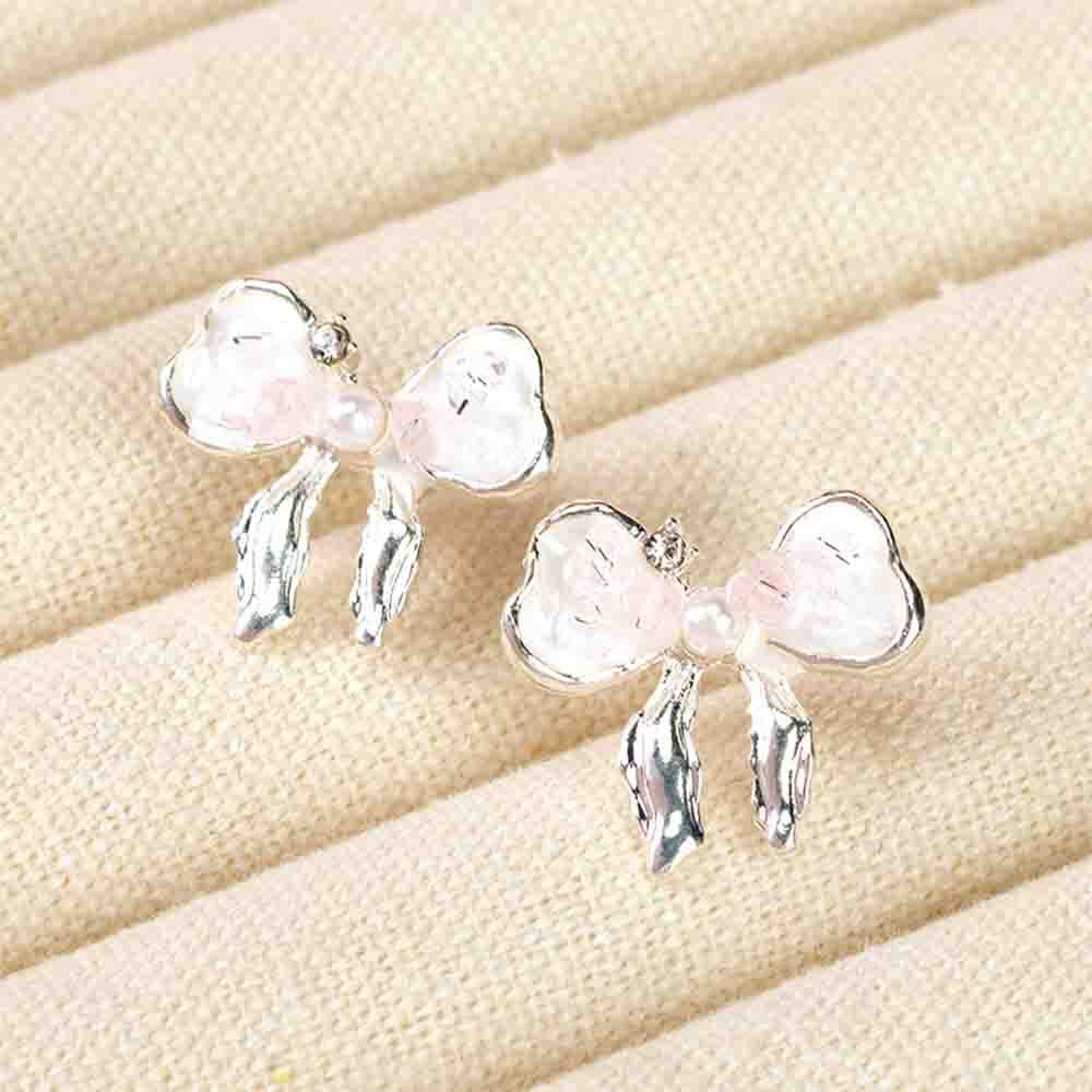 Серьги Бантики