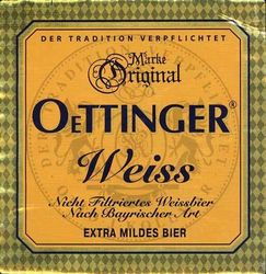 Пиво Oettinger Weiss Пиво Oettinger Weiss