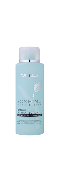 Yonelle Yoshino Pure&Care - мицеллярная вода с бетаином /   400  ml  / GTIN 5902067250594