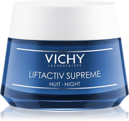 Vichy Liftactiv Supreme - укрепляющий ночной крем против морщин с эффектом лифтинга /   50  ml  / GTIN 3337871322502