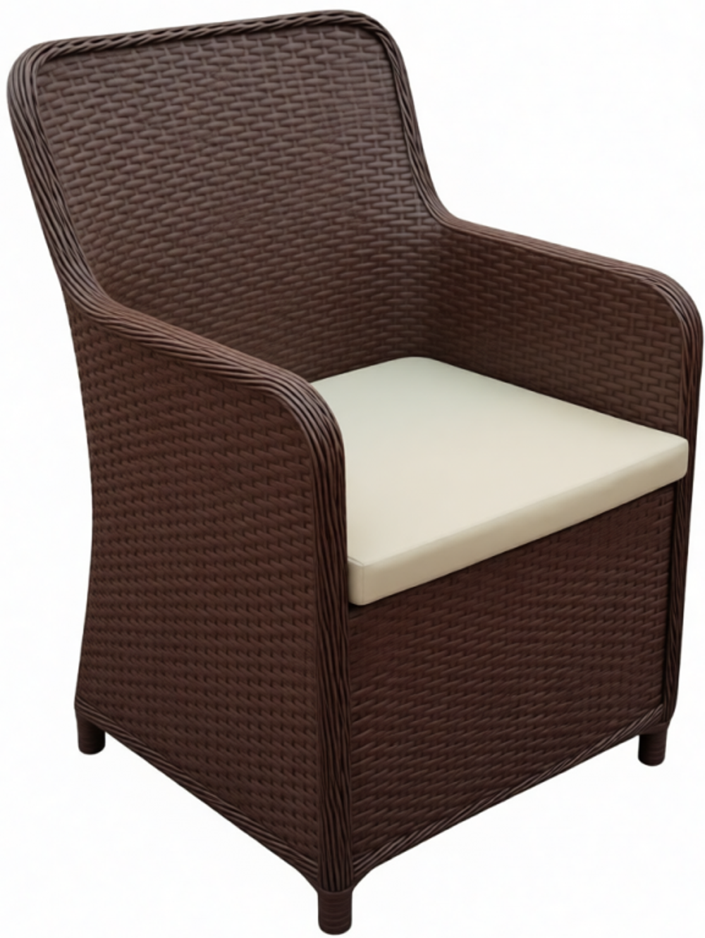 Кресло плетеное с подушками Barcelona