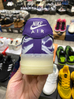 Nike Air Force 1 Low '07 QS "Purple Skeleton Halloween"