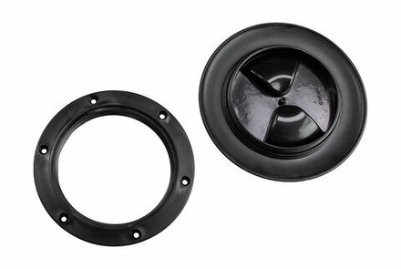 Лючок палубный 102 мм, черный