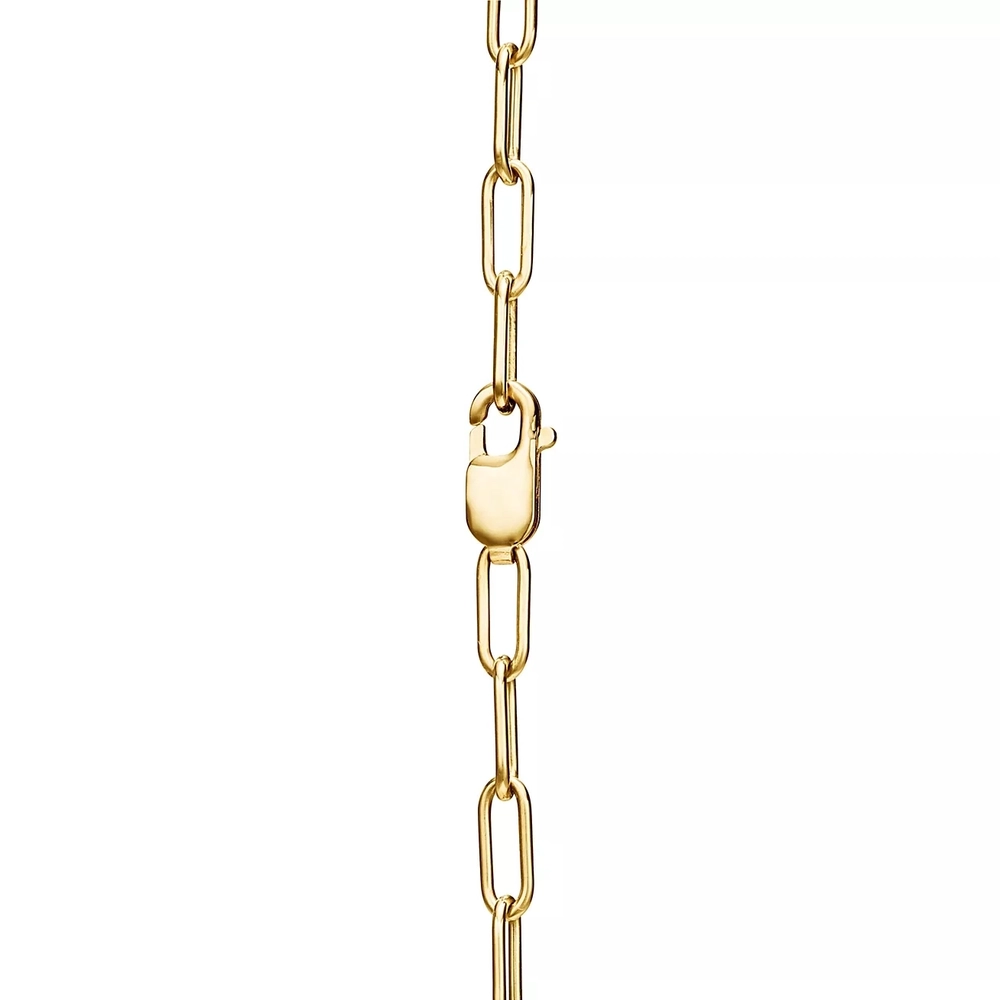 Подвеска из жёлтого золота 18k(750проба), Tiffany💝 В виде замка, В наличии