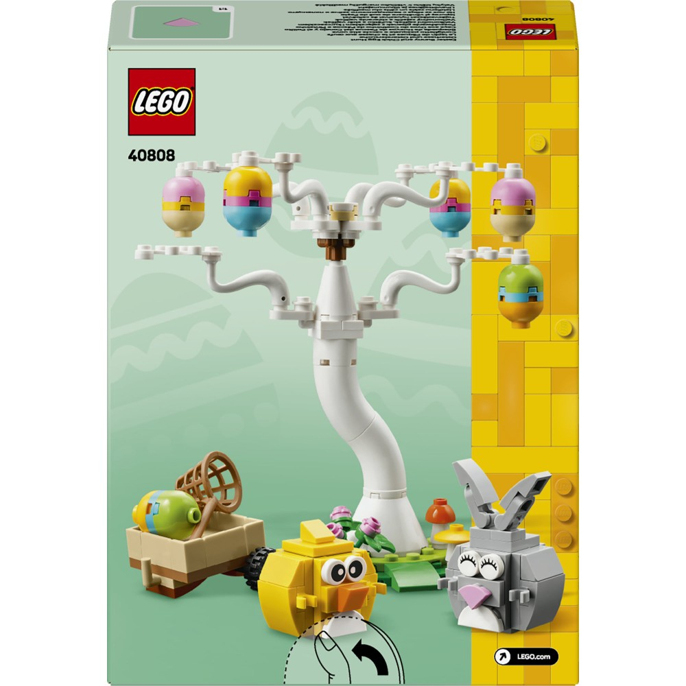 Конструктор LEGO Iconic 1833 40808 Поиск пасхальных яиц с зайчиком и цыплёнком арт. 40808 140 дет — фото 6