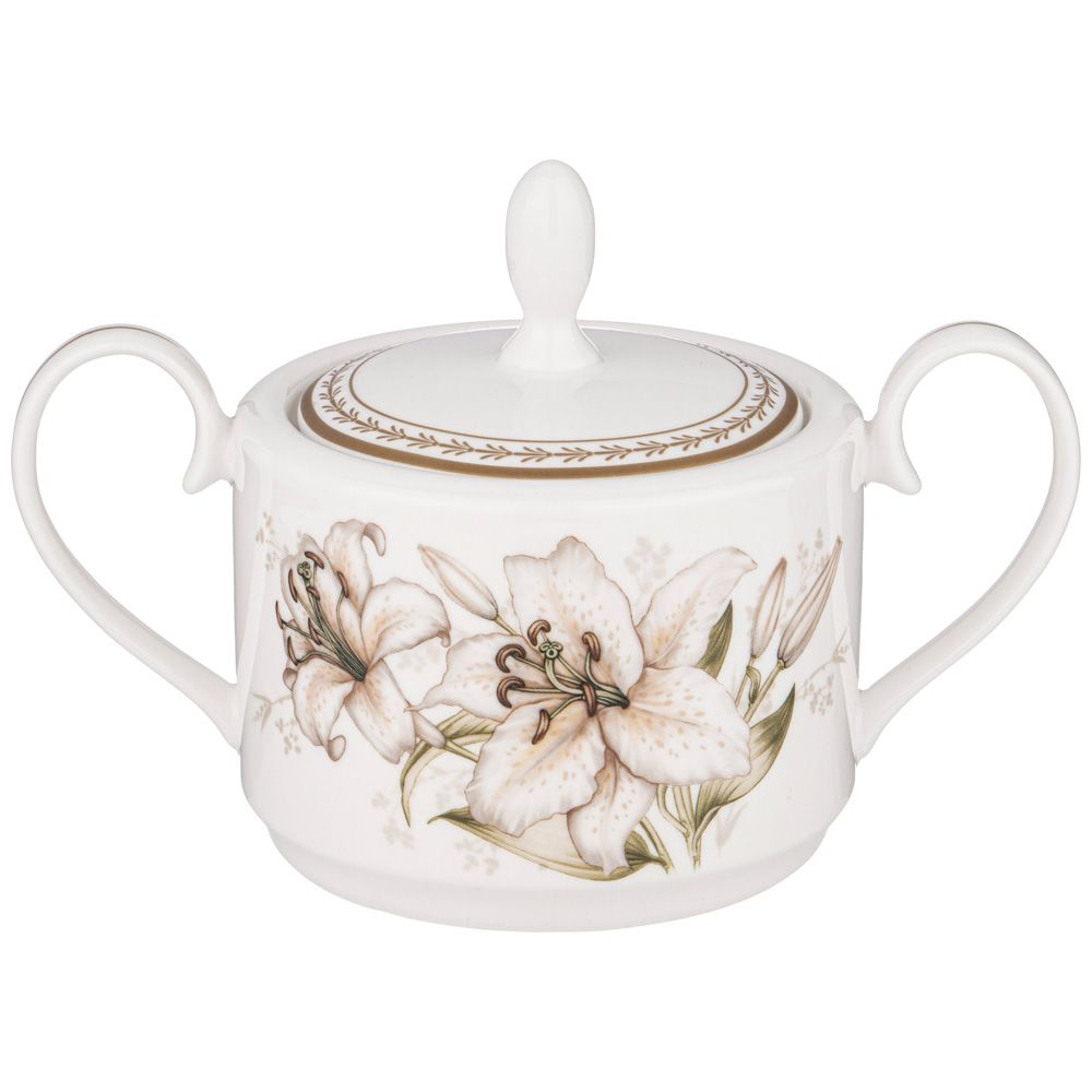 ЧАЙНЫЙ СЕРВИЗ LEFARD "LILIES" НА 6 ПЕР. 14 ПР. 1000/350/300 МЛ (КОР=4НАБ.)