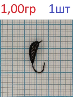 Мормышка вольфрамовая Куколка с ушком