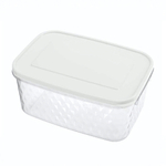 Контейнер для замораживания и хранения продуктов "кристалл" 1,3л (белый)