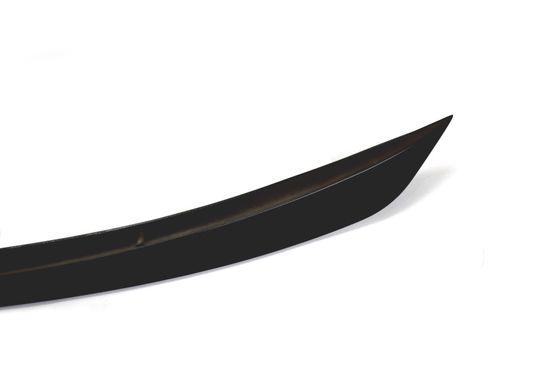 Лип спойлер V.1 глянцево - черный для Mercedes C class W206 2021+ Sedan