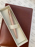 Подарочный набор с гравировкой с ручкой Parker Jotter XL Monochrome SE20 Pink Gold PGT