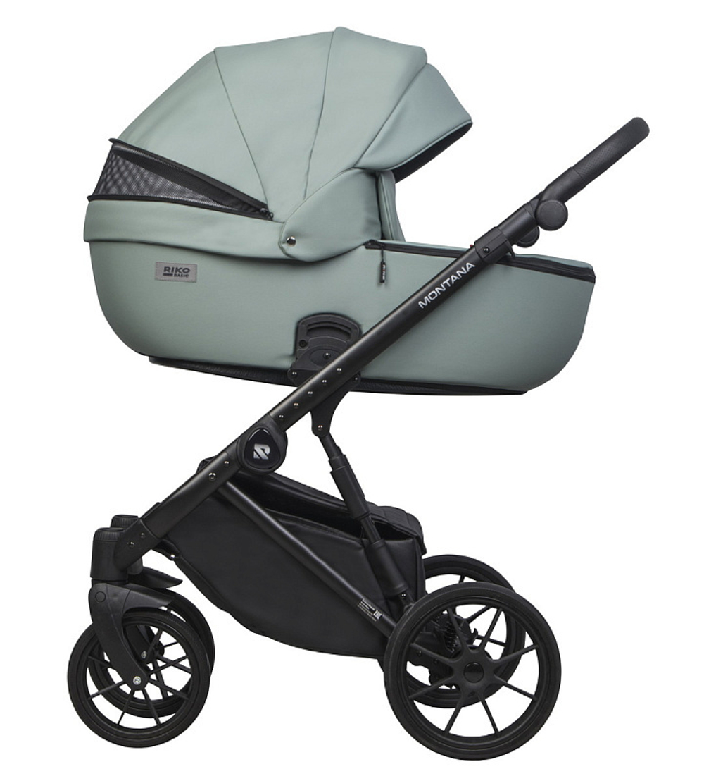 Детская коляска Riko Basic Montana Ecco 2 в 1 21 Green