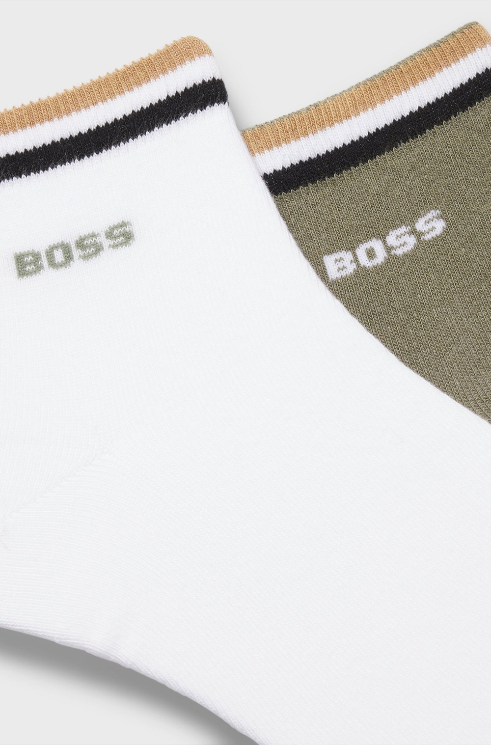 Носки ( 2 пары) мужские BOSS 2P SH Stripe CC