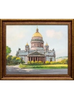Картина маслом "Исаакий" Воробьев