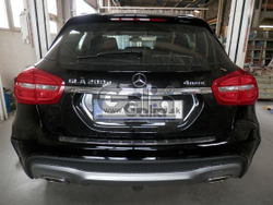 Фаркоп оцинкованный Galia M134A для Mercedes GLA-Class 2014-, Infiniti Q30 2016-(паспорт и сертификат в комплекте)(без электрики)