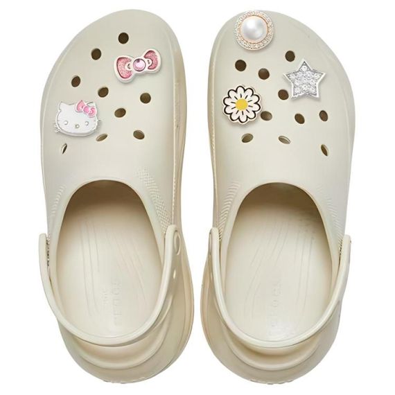 Crocs Classic Platform Clog 'Bone White'