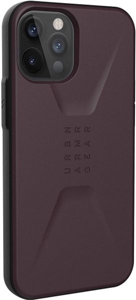 Чехол Uag Civilian для iPhone 12/12 Pro 6.1" баклажан (Eggplant) 11235D114949