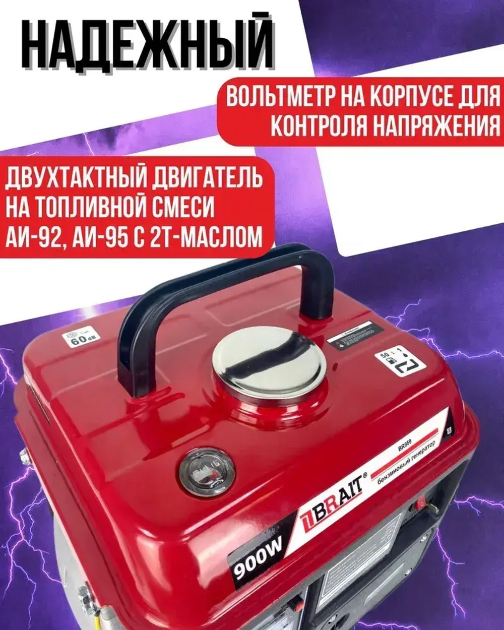 Генератор бензиновый BR 950