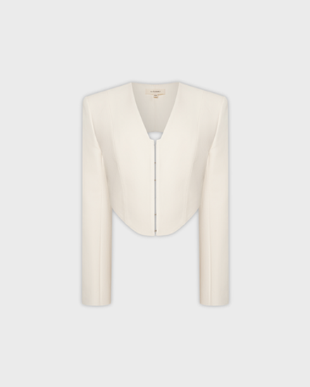 Жакет с открытой спиной