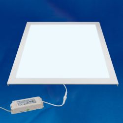 ULP-6060 40W-6500K IP54 CLIP-IN WHITE Светильник светодиодный потолочный встраиваемый. Дневной свет 6500K. Корпус белый. В комплекте с и-п. Алюминий. ТМ Uniel.