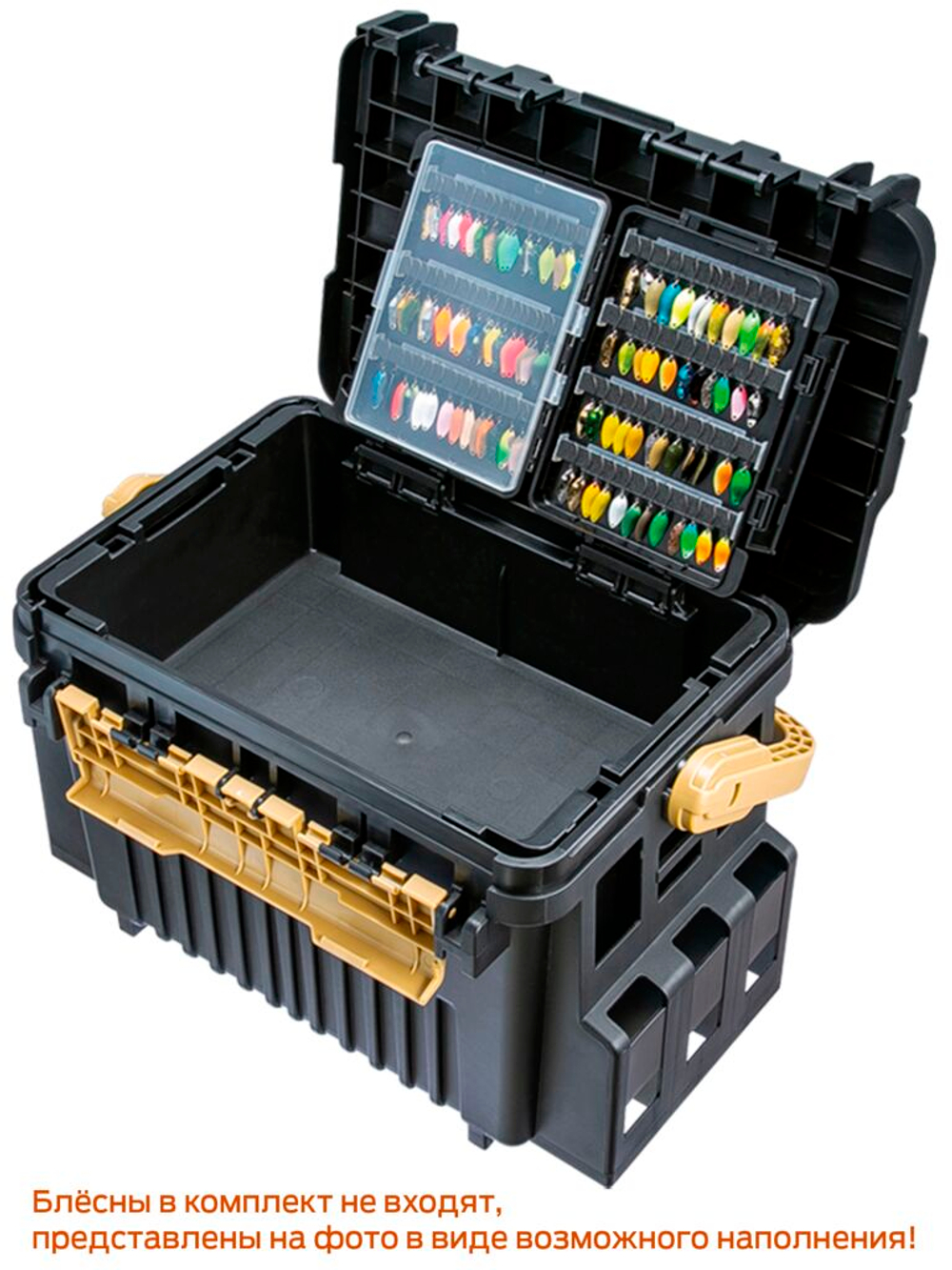 Ящик рыболовный Meiho Versus VS-7090A Black 440x293x293