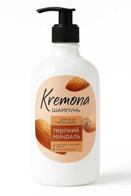 Шампунь Kremona Терпкий Миндаль 1000 мл